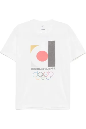 DOUBLET 2025Ss logo t-shirt