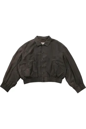 ZIGGY CHEN Button-up cropped jacket