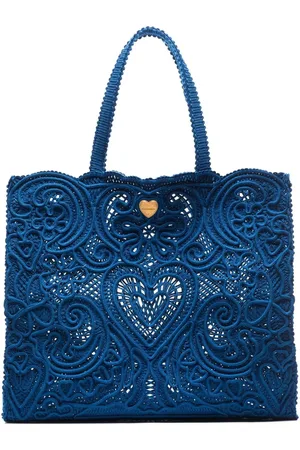Dolce & Gabbana Large Beatrice cordonetto-lace tote bag