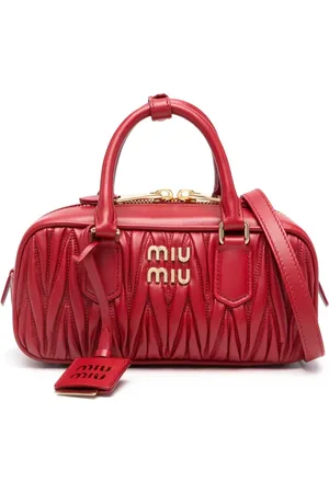 Miu Miu Arcadie matelass?? leather bag