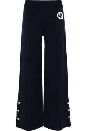 Gucci Interlocking G wide-leg trousers