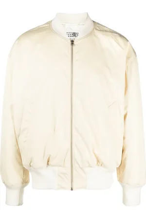 Maison Margiela Logo-embroidered bomber jacket