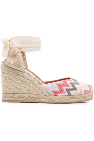 Missoni 90mm zigzag-woven espadrilles