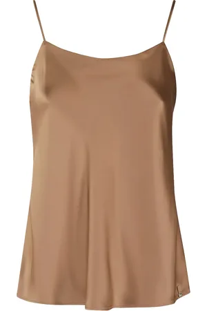 HERNO Satin tank top