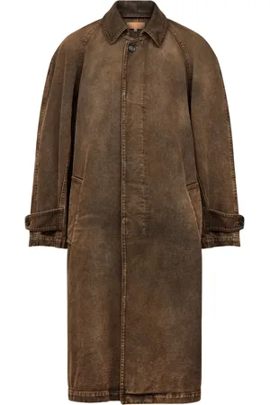 Maison Margiela Washed effect raincoat
