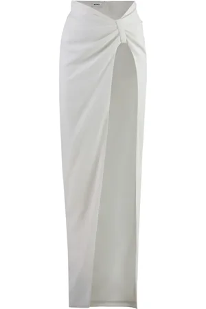 Monot Torpedo twist-detail maxi skirt