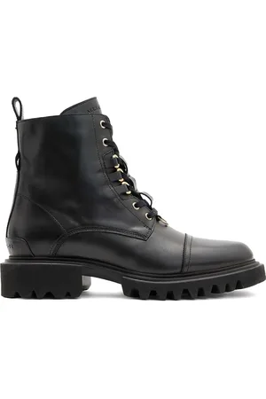 AllSaints Leather combat boots