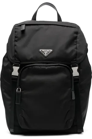 Prada Triangle-logo backpack
