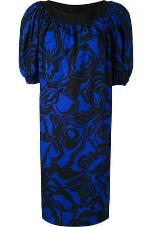 Saint Laurent Abstract print dress