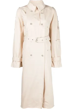 Moschino Double-breasted trench coat