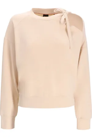 HUGO BOSS Bow-embellished sweatshirt
