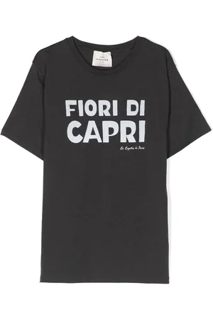 Les Coyotes de Paris Slogan-print short-sleeved T-shirt