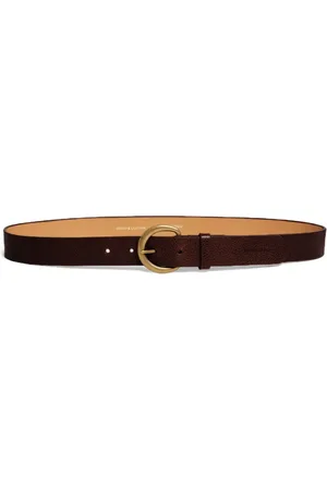 Dsquared2 Logo-embossed leather belt