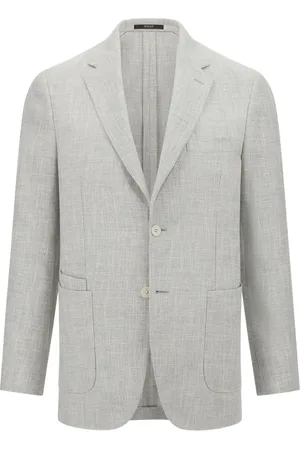 Boggi Milano Mélange-effect blazer