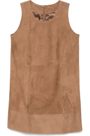 DESA 1972 Suede mini dress