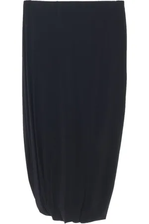 Jil Sander Draped-detailed midi skirt