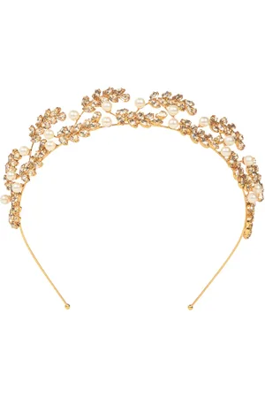 Jennifer Behr Delilah crystal-embellished headband