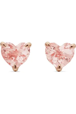 David Yurman 18kt rose gold Chatelaine Heart stud earrings (8mm)