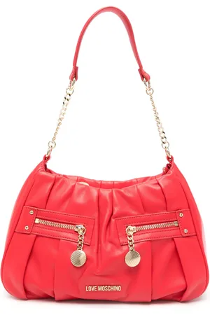 Moschino Logo-lettering shoulder bag
