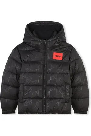 HUGO BOSS Logo-print puffer jacket