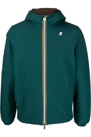 K-Way Logo-appliqu?? hooded jacket