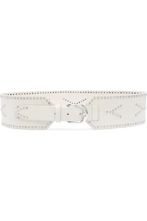 Isabel Marant Telma stud-embellished leather belt