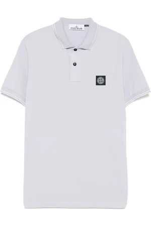 Stone Island Compass-patch polo shirt