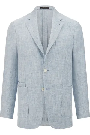 Boggi Milano Mélange-effect blazer