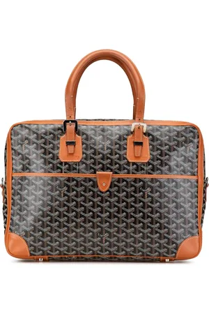 GOYARD 2008 Goyardine Ambassade MM Briefcase business bag