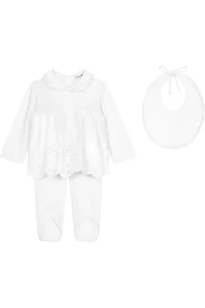 Dolce & Gabbana 3-piece interlock and broderie anglaise gift set