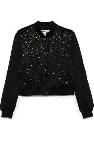 DKNY Studded bomber jacket