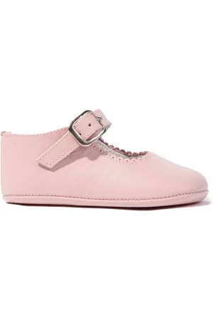 Andanines Scalloped-detail ballerinas