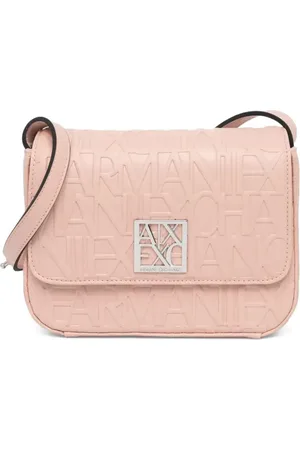 Armani Exchange Monogram-embossed cross body bag