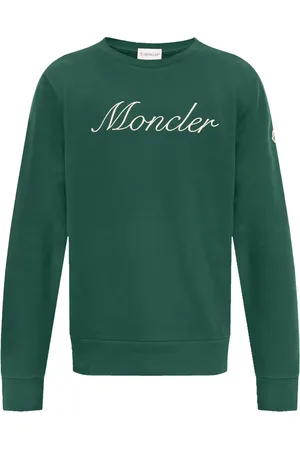 Moncler Logo-embroidered cotton sweatshirt