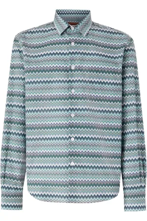 Missoni Zigzag-pattern cotton shirt