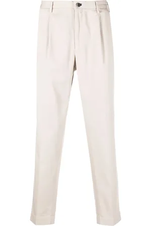Incotex Pleated straight-leg trousers