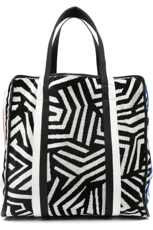 Missoni Abstract-pattern terry-cloth tote bag