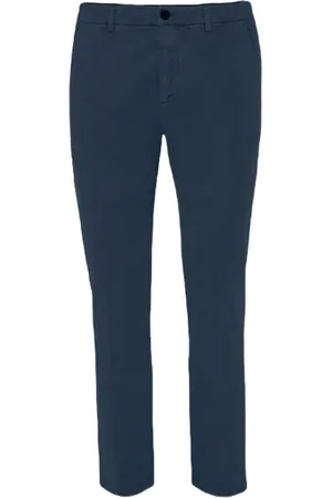 DEPARTMENT 5 Flat-front cotton trousers