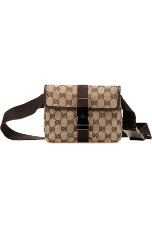 Gucci 2000-2015 GG Canvas belt bag