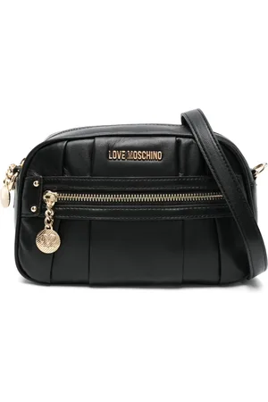 Moschino Logo-plaque cross body bag