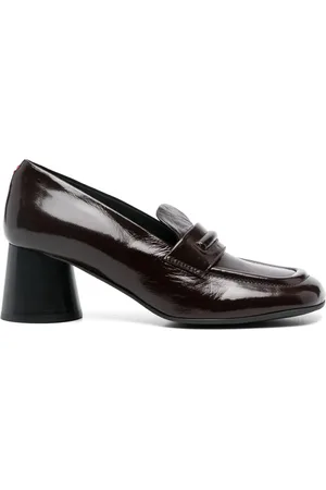 HALMANERA 60mm patent-finish pumps