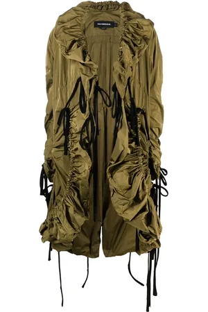 Paula Canovas Del Vas Drapey ruffled parka
