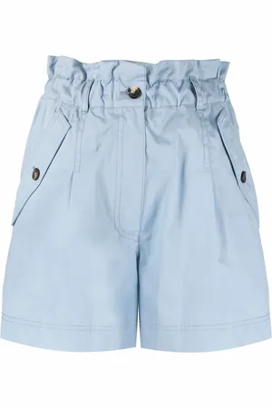 Kenzo Paperbag waist embroidered logo shorts