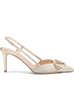VALENTINO GARAVANI 80mm VLogo Signature slingback pumps