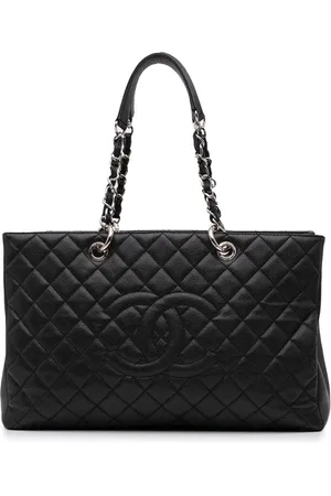 CHANEL 1989-1991 Caviar Grand Shopping XL tote bag