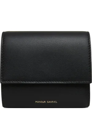 Mansur Gavriel Logo-stamp tri-fold wallet