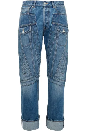 Alexander McQueen Mid-rise straight-leg jeans