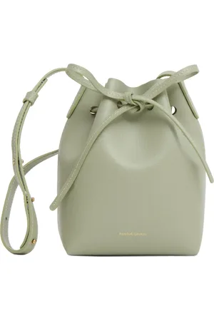 Mansur Gavriel Mini leather bucket bag