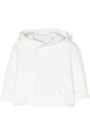 TEDDY & MINOU Double-breasted hooded jacket