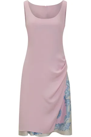 VERSACE Draped mini dress